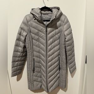 Michael Kors Light Gray Parka